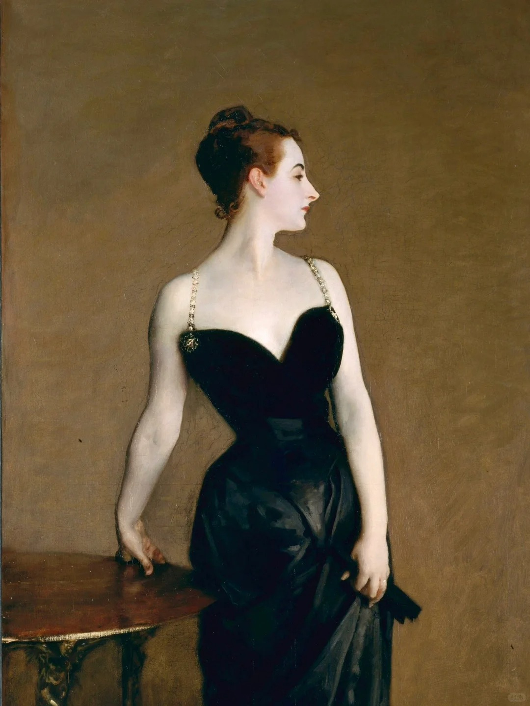 作者不詳　油彩画 画作欣赏No.65|《X夫人》