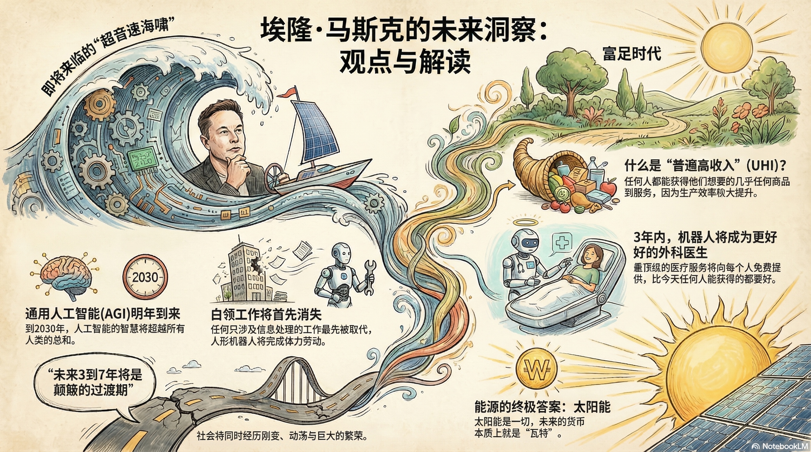 震撼！马斯克最新万字访谈：未来3-7年，人类将经历什么？