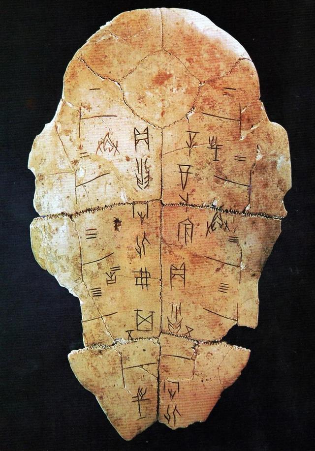 龟甲兽骨上的神圣刻符甲骨文