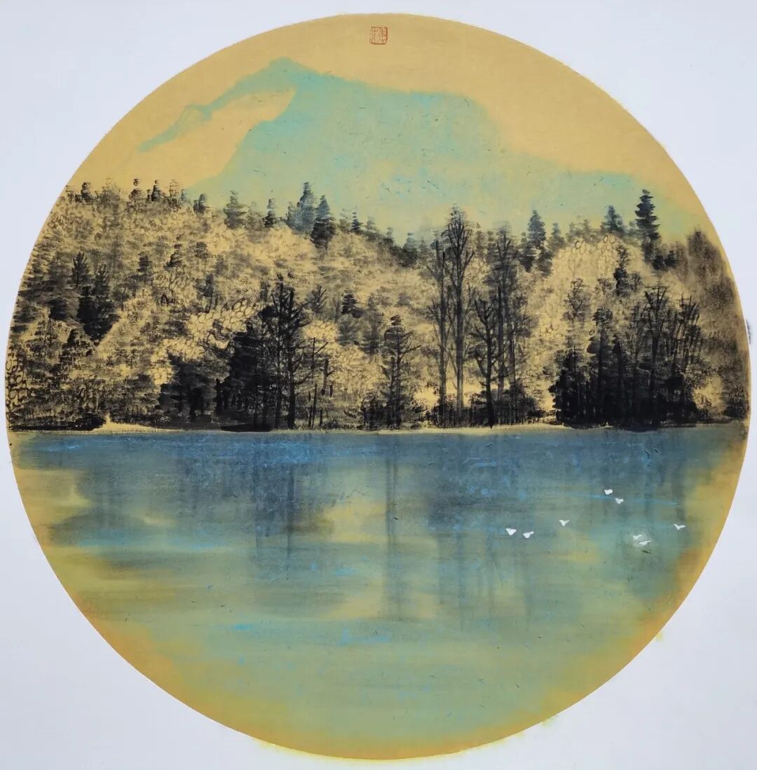 九寨情深笔墨破局——蒋云龙写生中的“山水入画之思”