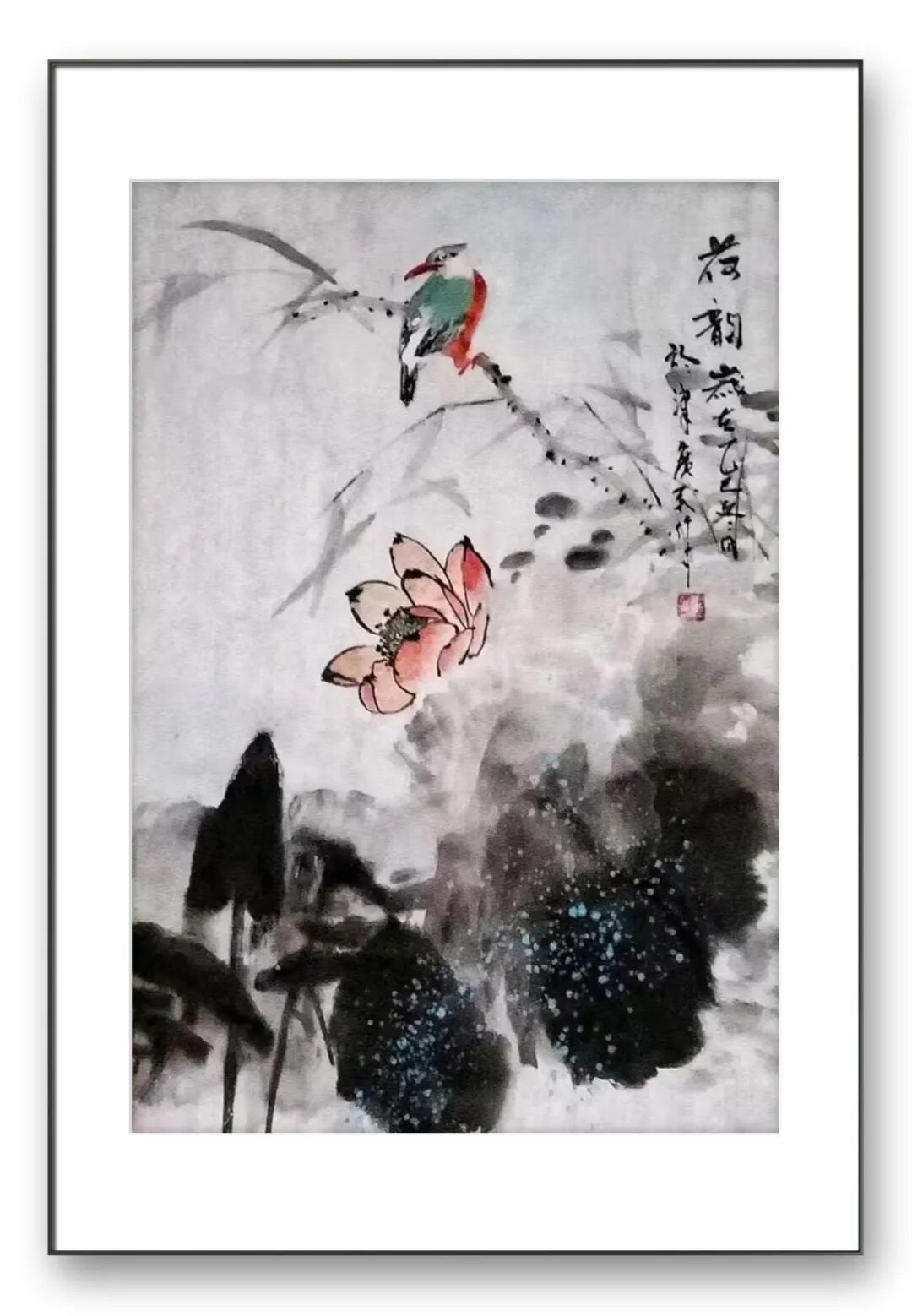 中国羽毛画 国粹名家贺马年，一笔一墨纳万福——周广民