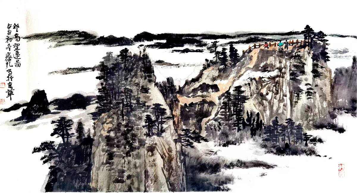 作品赏析丨笔绘山河阔，墨寄马年春，齐宏伟先生画作赏析