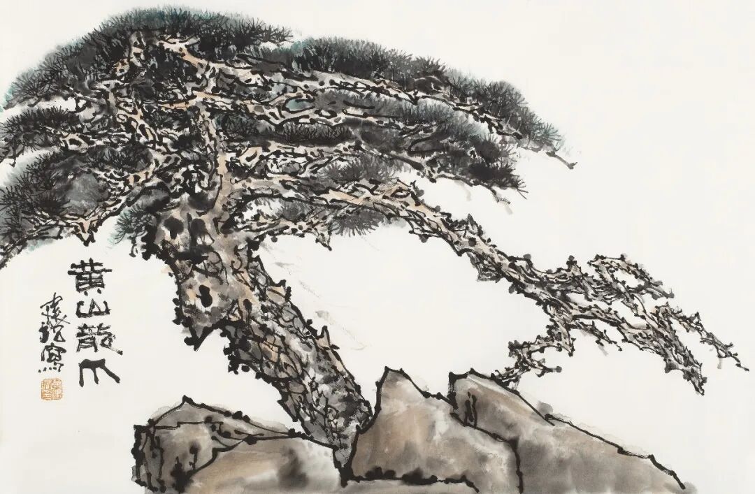 骨法写松传正气——论黄建培写黄山松的艺术精神