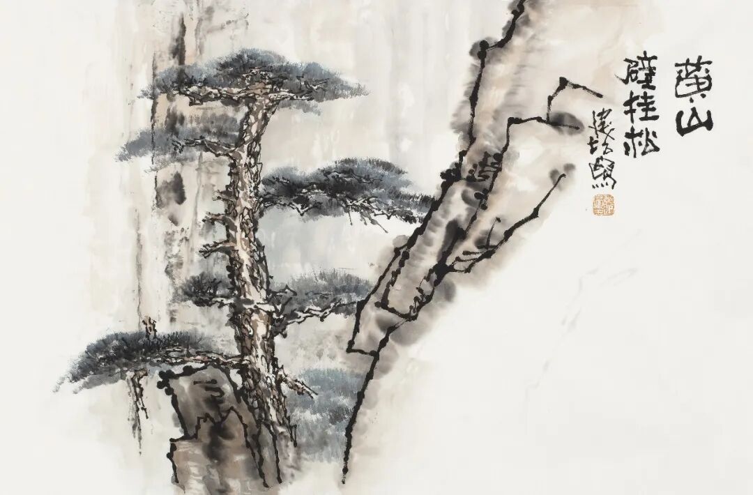 骨法写松传正气——论黄建培写黄山松的艺术精神