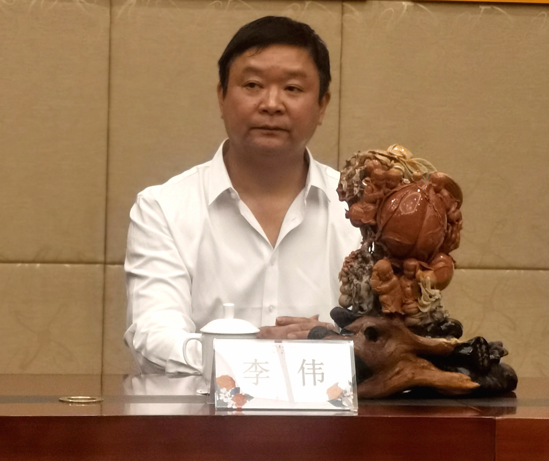 130件青田石雕珍品惊艳亮相义乌大酒店李伟个展诠释“天下石·青田雕”