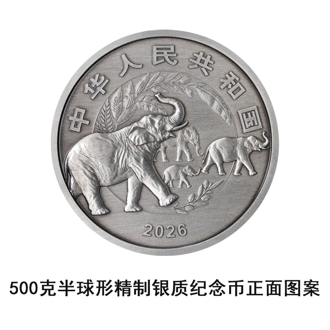 中国銀貨　銀貨　地球弊 中国人民银行定于2026年4月27日发行守护地球家园金银纪念币一套