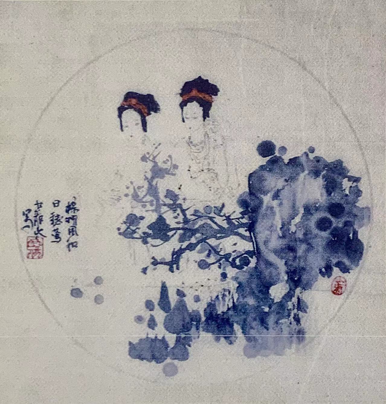 焦墨藏风骨白描见真章——于福顺先生作品鉴赏