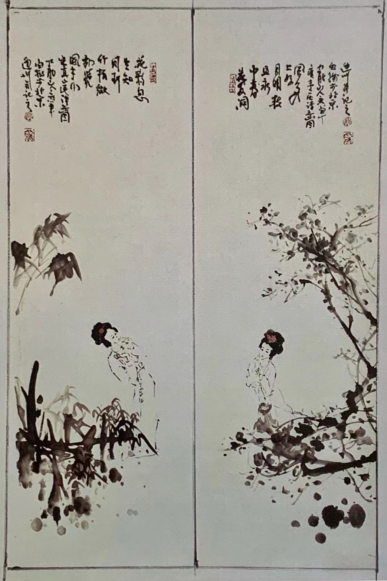 焦墨藏风骨白描见真章——于福顺先生作品鉴赏