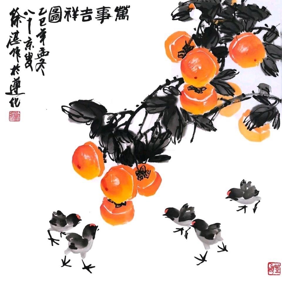 著名画家徐湛教授作品鉴赏