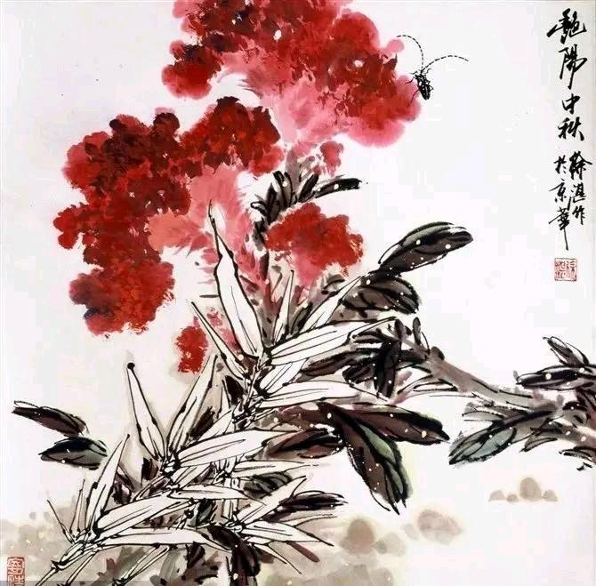 著名画家徐湛教授作品鉴赏