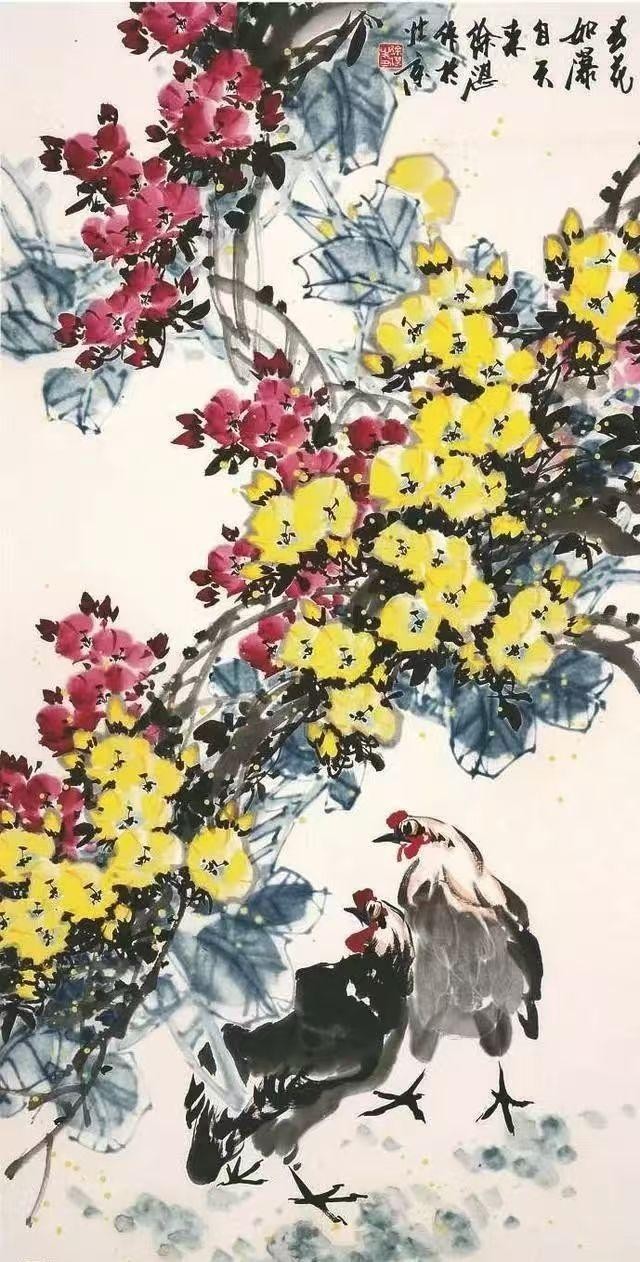 著名画家徐湛教授作品鉴赏