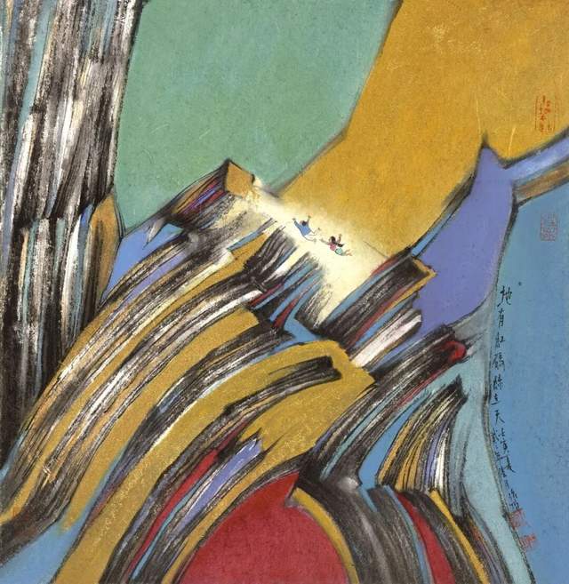 心象合璧》——双人写意抽象作品展即将启幕