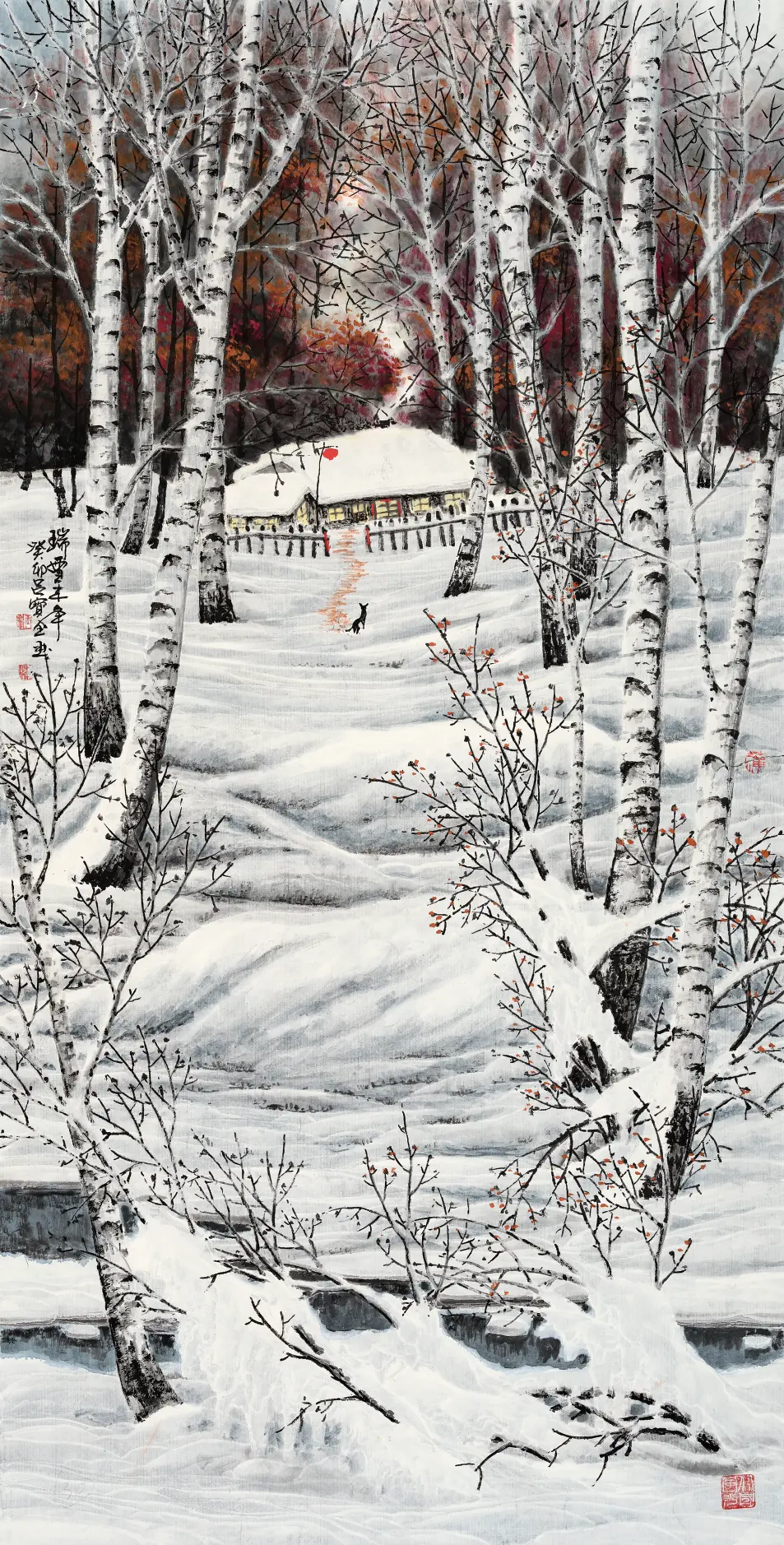 丹青耀族史：中华吕氏首届书画展精彩回眸——国画
