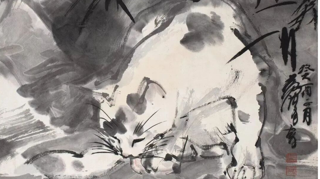 Huang Zun's Fierce Feline Art: Sketching the Tiger's Spirit