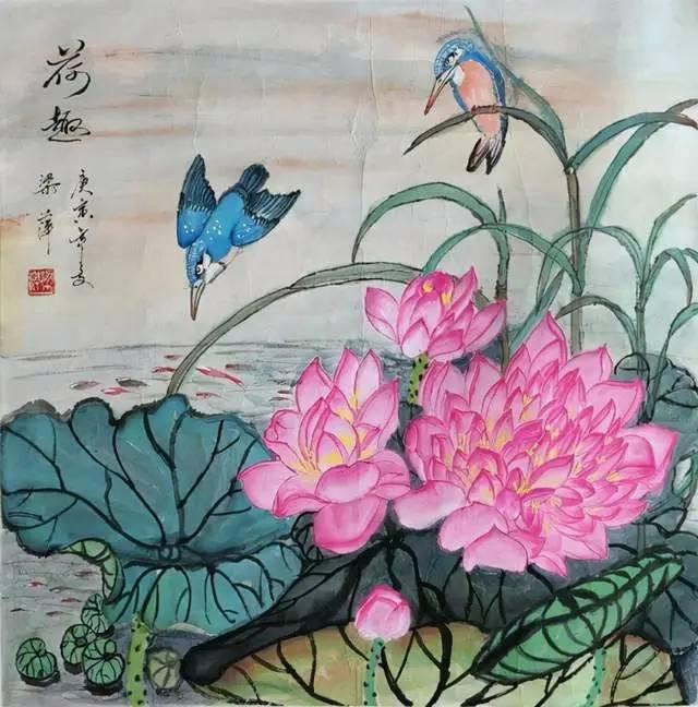 梁萍——中国艺坛名家典范(图13)
